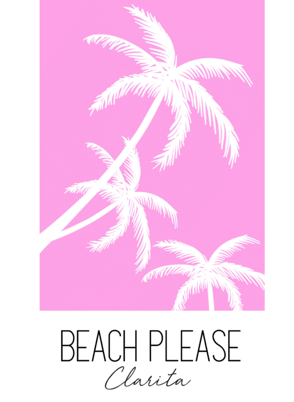 TOALLA PLAYA PALM