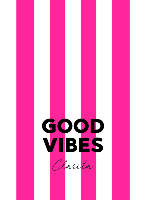 TOALLA PLAYA GOOD VIBES