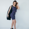 TOP REMERA VIOLETA DARK