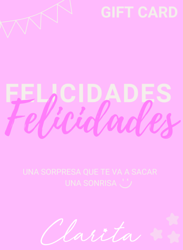 GIFT CARD FELICIDADES