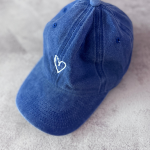 GORRA CORAZON AZUL