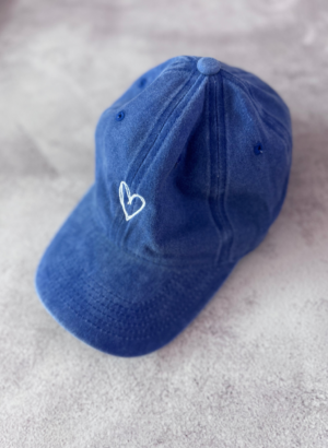 GORRA CORAZON AZUL