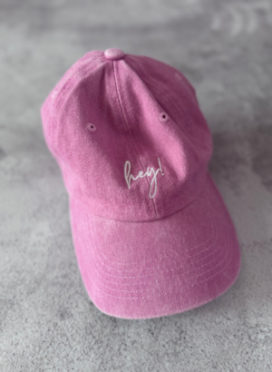 GORRA HEY ROSA