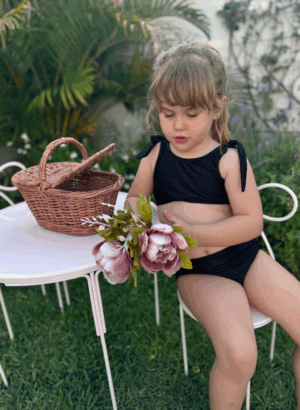 1 CONJUNTO MOÑO NEGRO