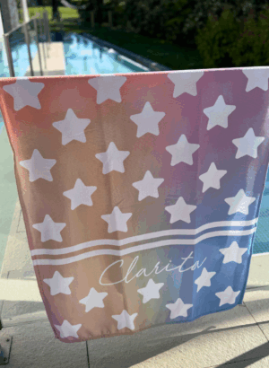 3 TOALLA PLAYA ESTRELLA CLARITA