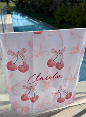 4 TOALLA PLAYA CHERRY